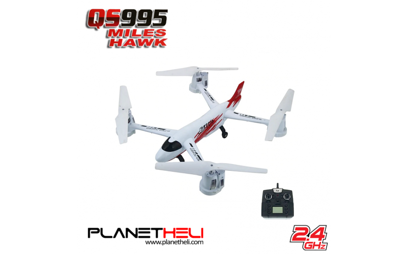 QS QS995 4CH 2.4GHz 6 Axis Gyro 360 RC Quadcopter Mode 2 RTF